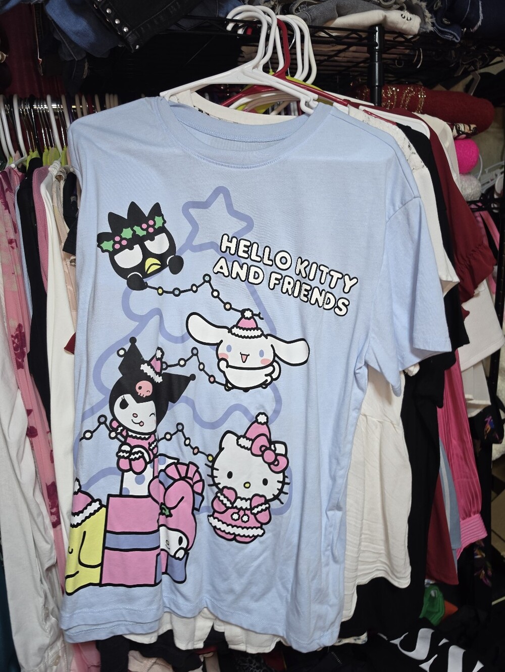 Heklo Kitty Tshirt Size Large